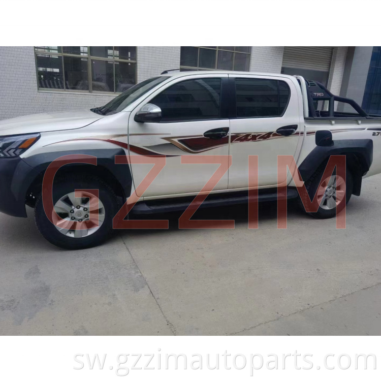2023 GR Sport Wheel Arch Fender Flares matope kwa Hilux 2016-2019
